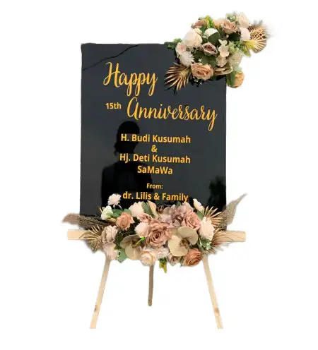 Papan Bunga Akrilik Cibareno